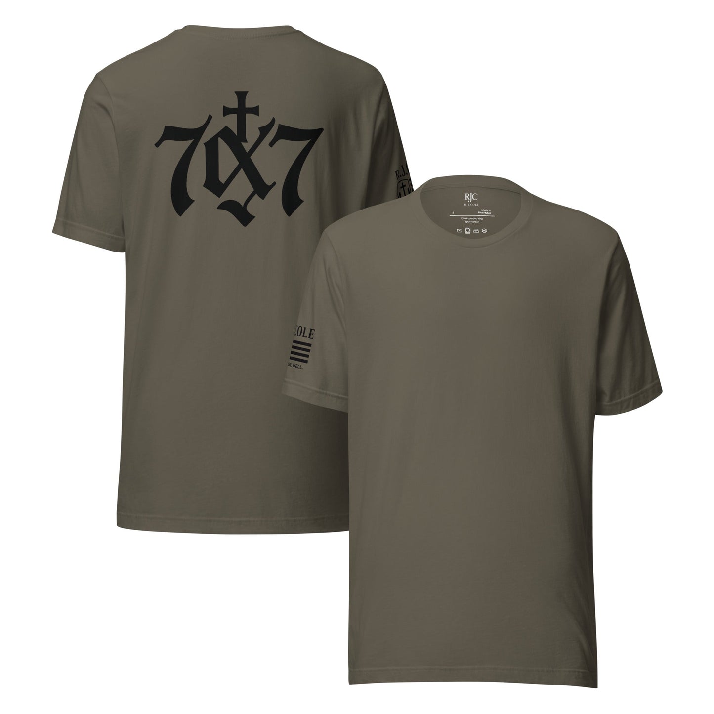 70x7 Forgiveness Tee – Grace on Repeat - R. J. Cole