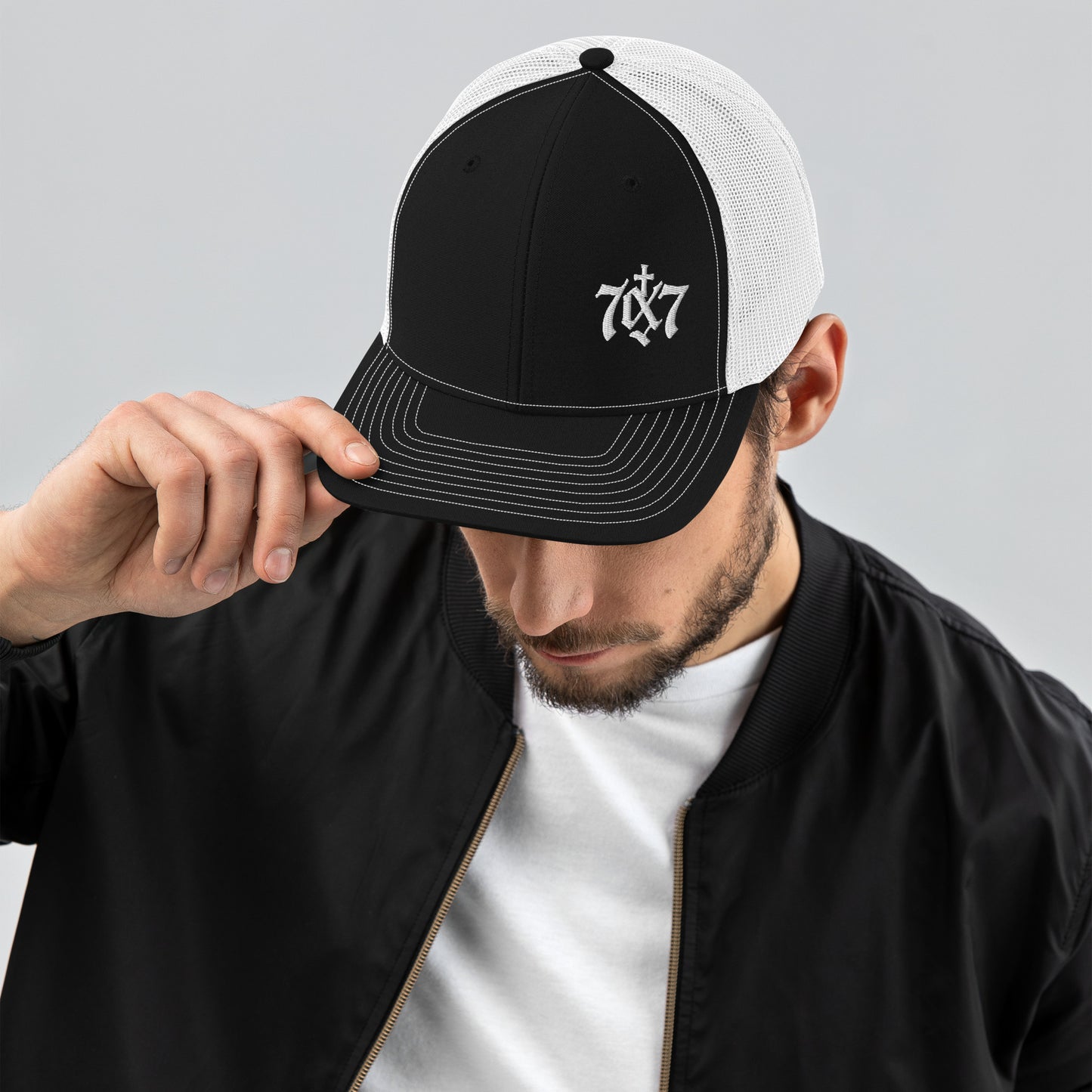70x7 Forgiveness Trucker Hat – Matthew 18:22 Snapback - R. J. Cole