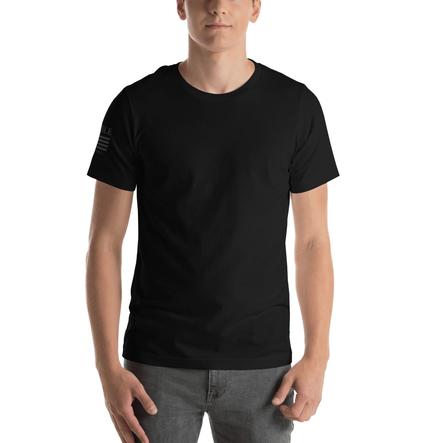 RJ Cole Patriot Everyday Logo Tee – Sleeve Branded Classic - R. J. Cole