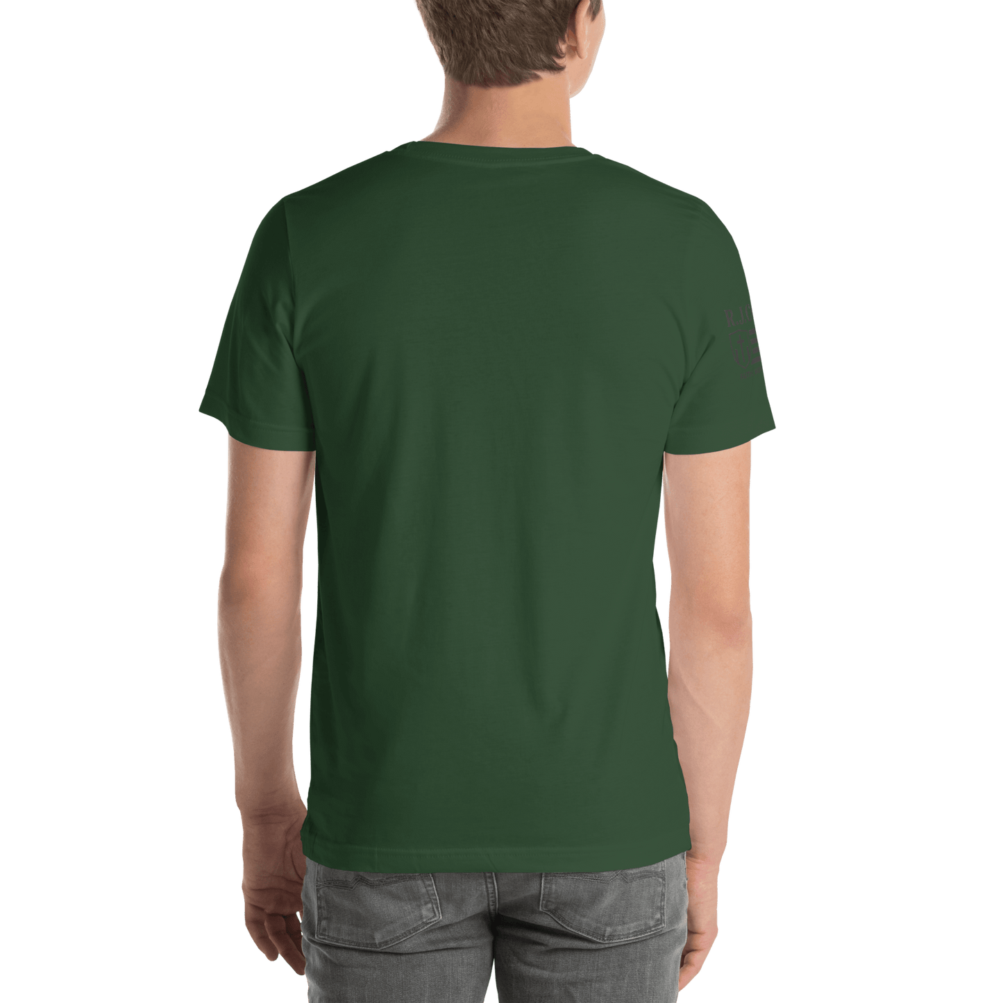 RJ Cole Patriot Everyday Logo Tee – Sleeve Branded Classic - R. J. Cole