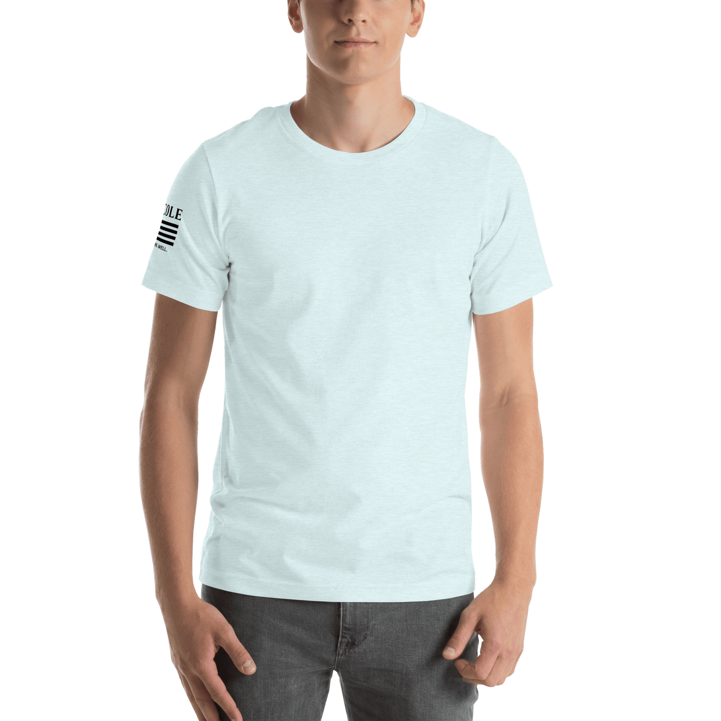 RJ Cole Patriot Everyday Logo Tee – Sleeve Branded Classic - R. J. Cole