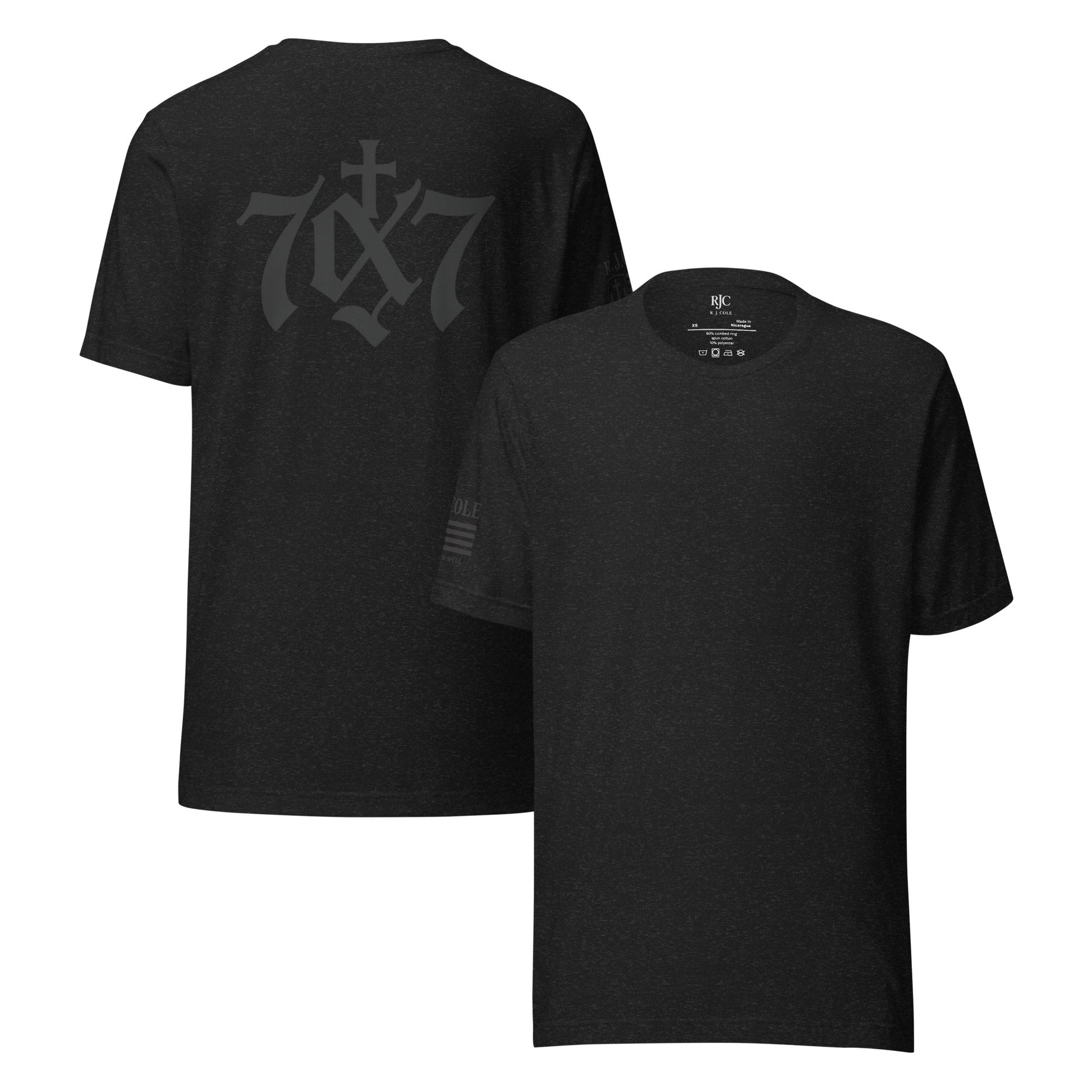 70x7 Forgiveness Tee – Grace on Repeat - R. J. Cole