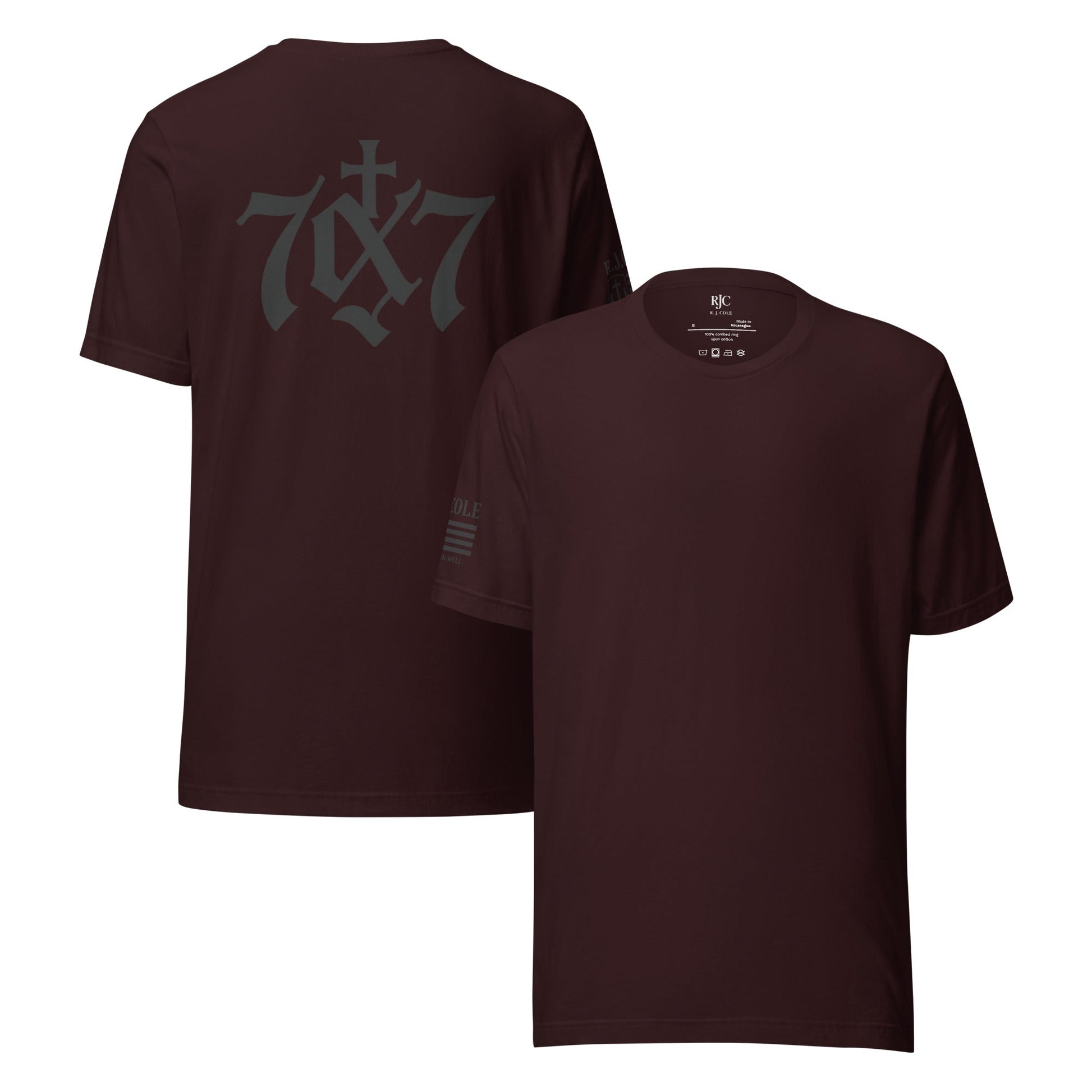 70x7 Forgiveness Tee – Grace on Repeat - R. J. Cole