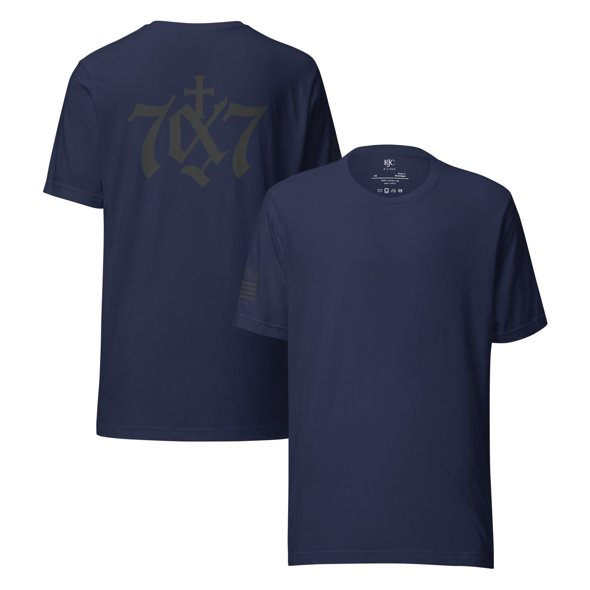 70x7 Forgiveness Tee – Grace on Repeat - R. J. Cole