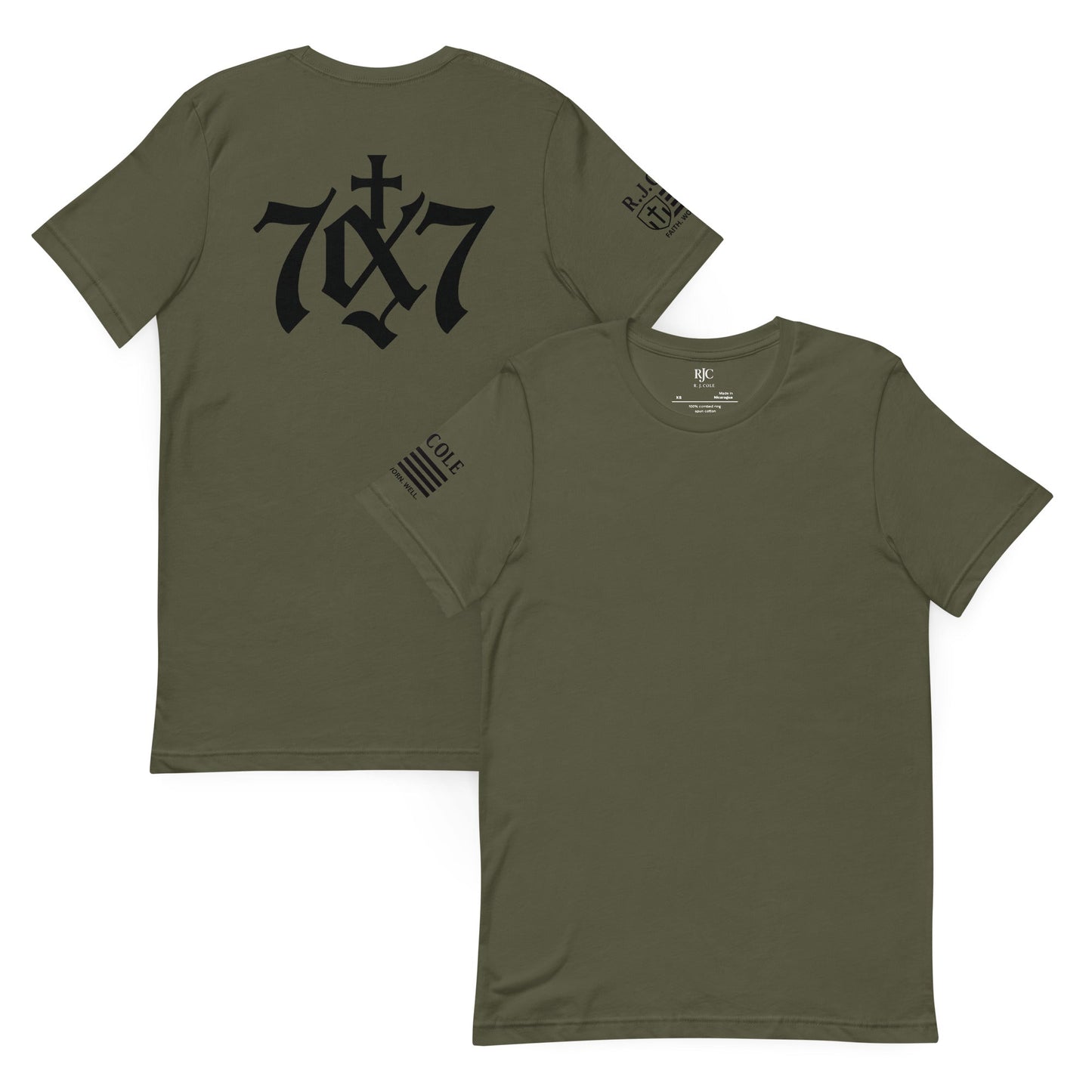 70x7 Forgiveness Tee – Grace on Repeat - R. J. Cole