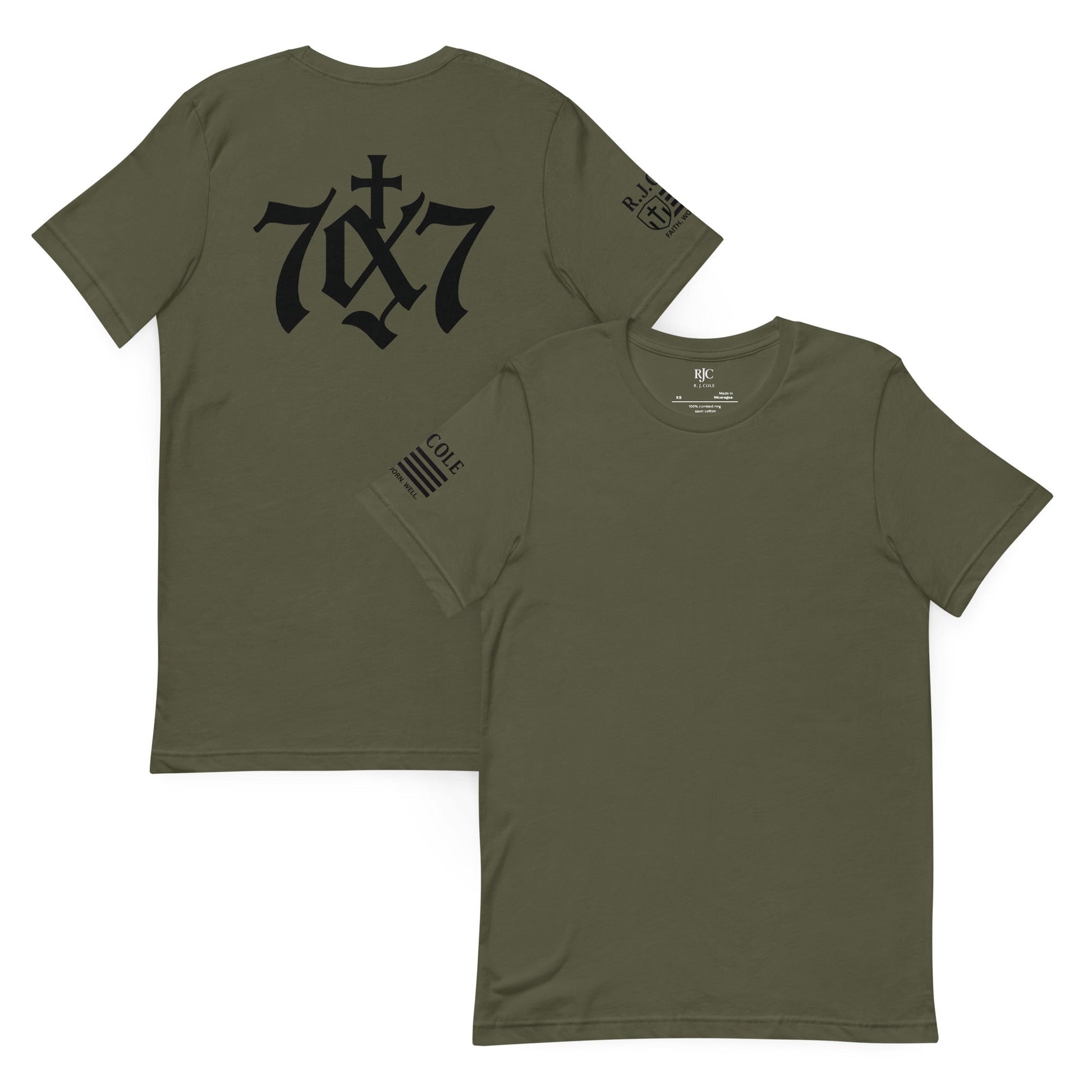 70x7 Forgiveness Tee – Grace on Repeat - R. J. Cole