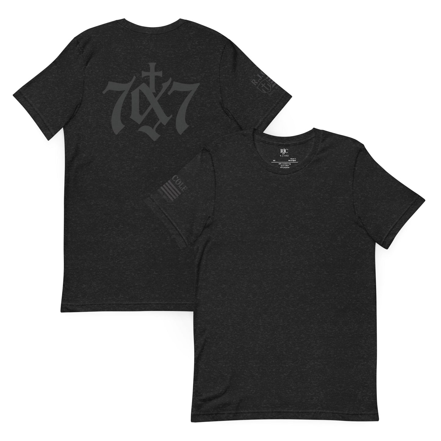 70x7 Forgiveness Tee – Grace on Repeat - R. J. Cole