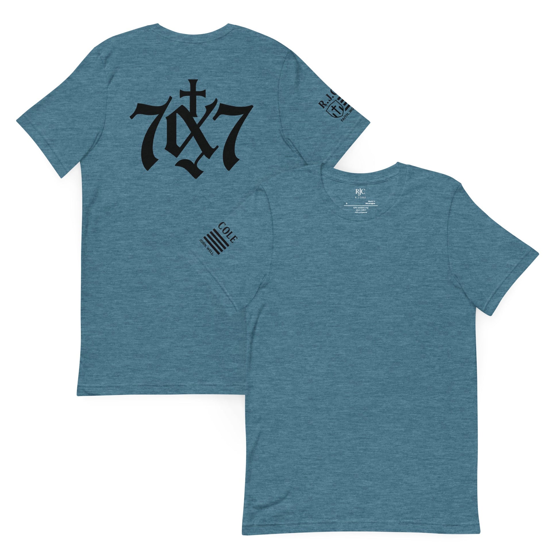 70x7 Forgiveness Tee – Grace on Repeat - R. J. Cole