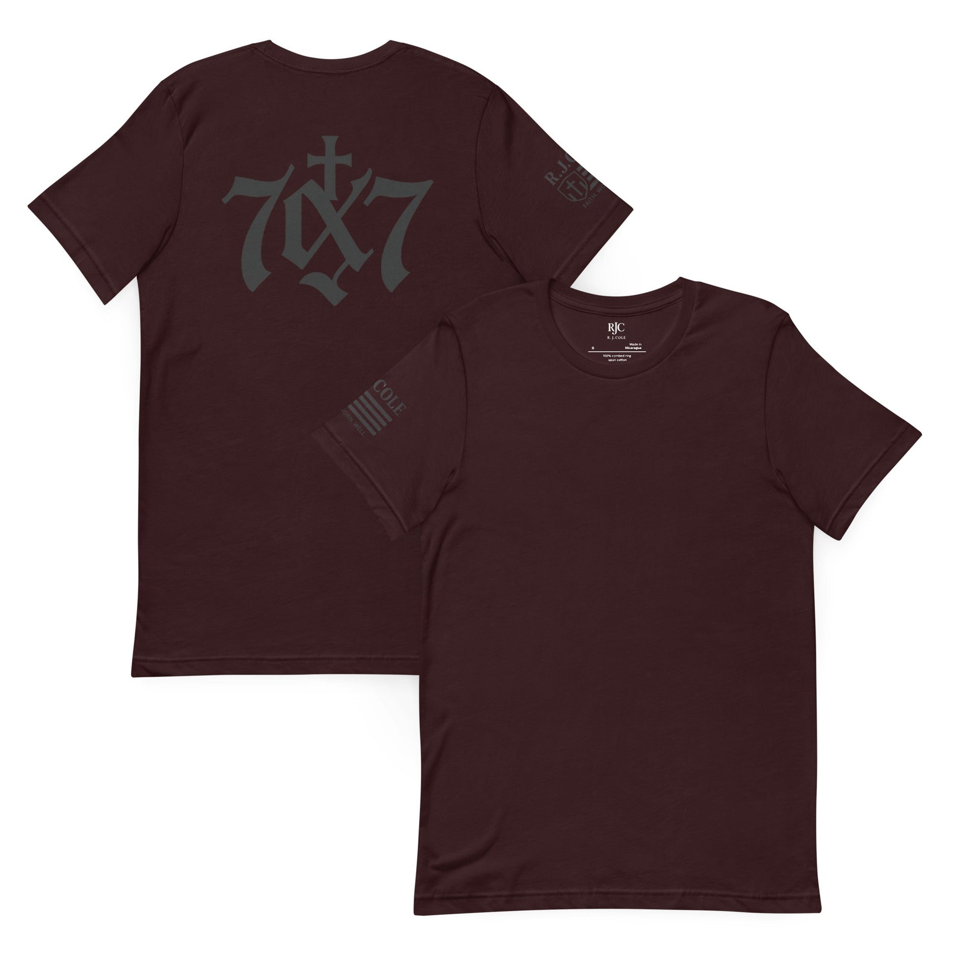 70x7 Forgiveness Tee – Grace on Repeat - R. J. Cole