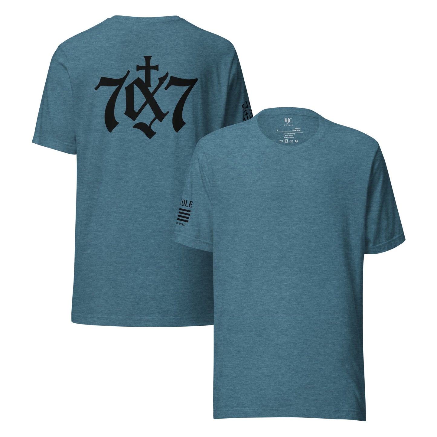 70x7 Forgiveness Tee – Grace on Repeat - R. J. Cole