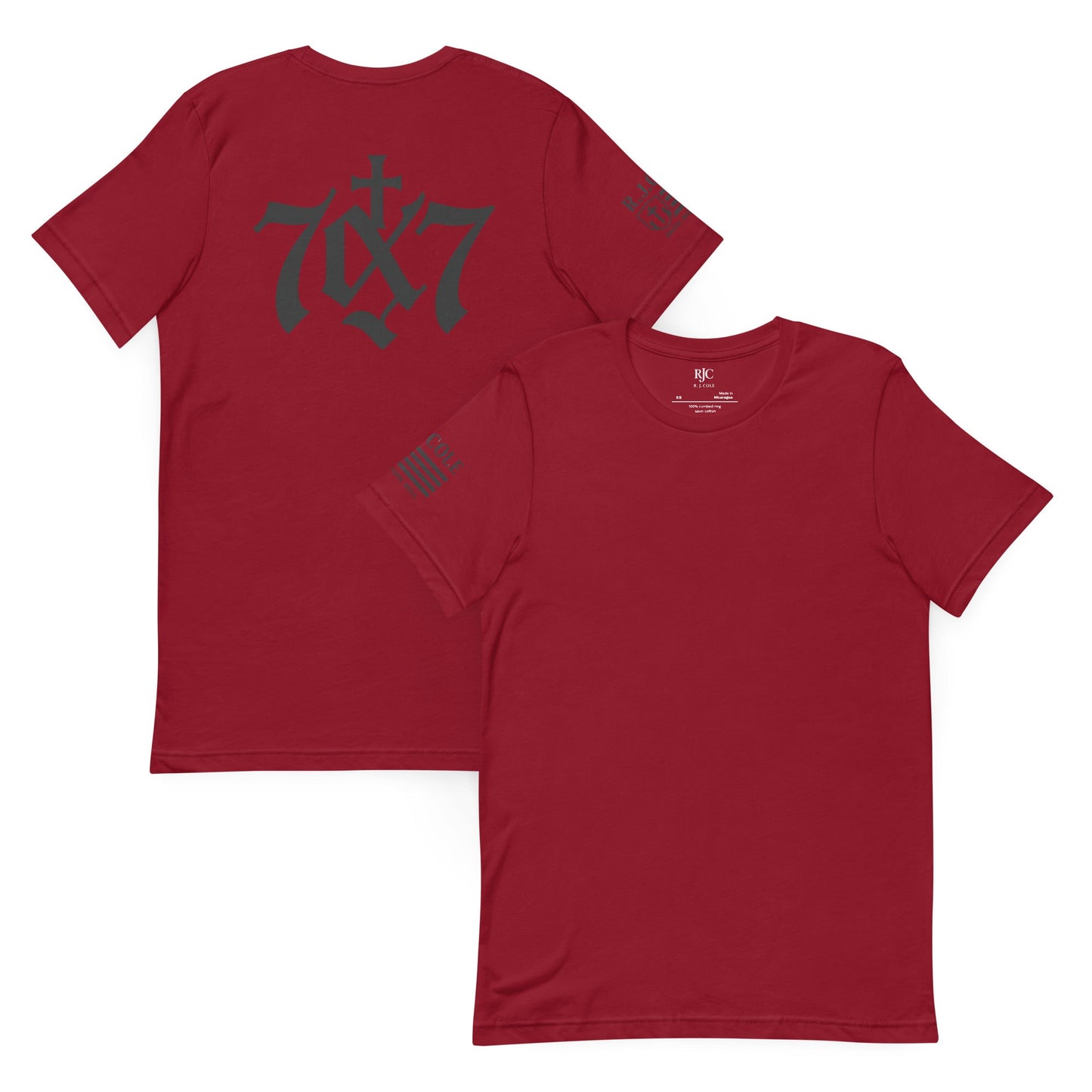 70x7 Forgiveness Tee – Grace on Repeat - R. J. Cole