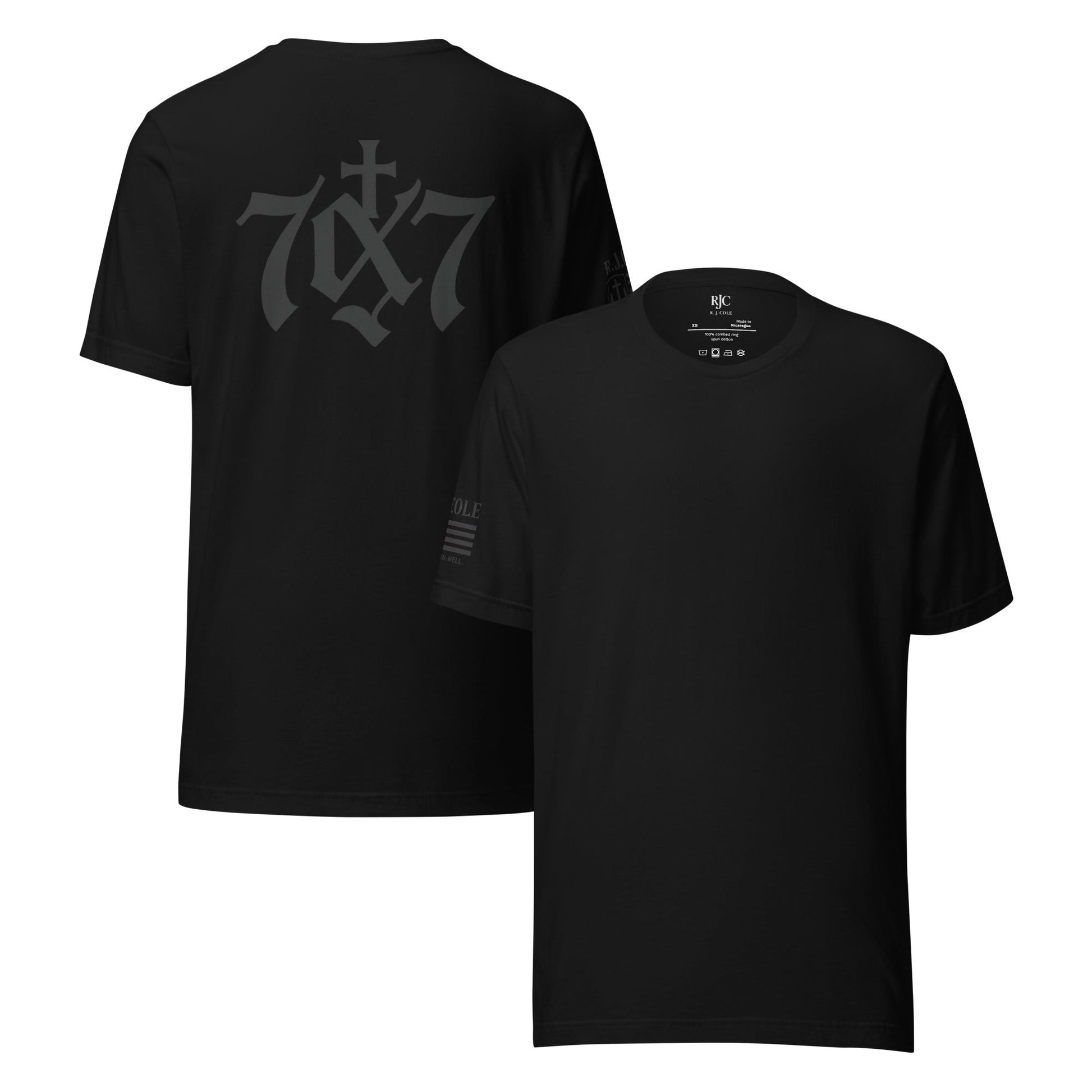 70x7 Forgiveness Tee – Grace on Repeat - R. J. Cole