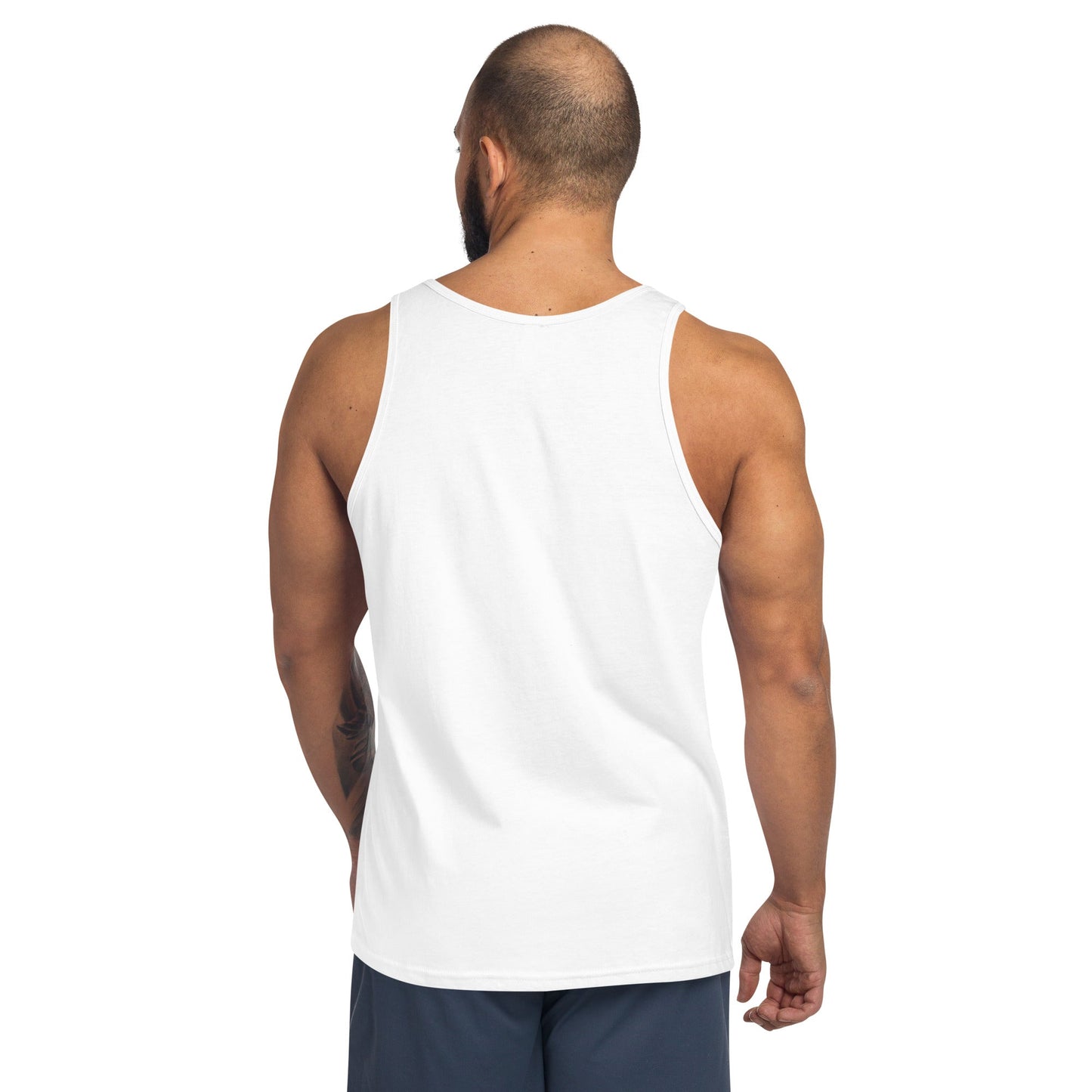70x7 White Tank Top – Forgiveness - Inspired Christian Apparel - R. J. Cole