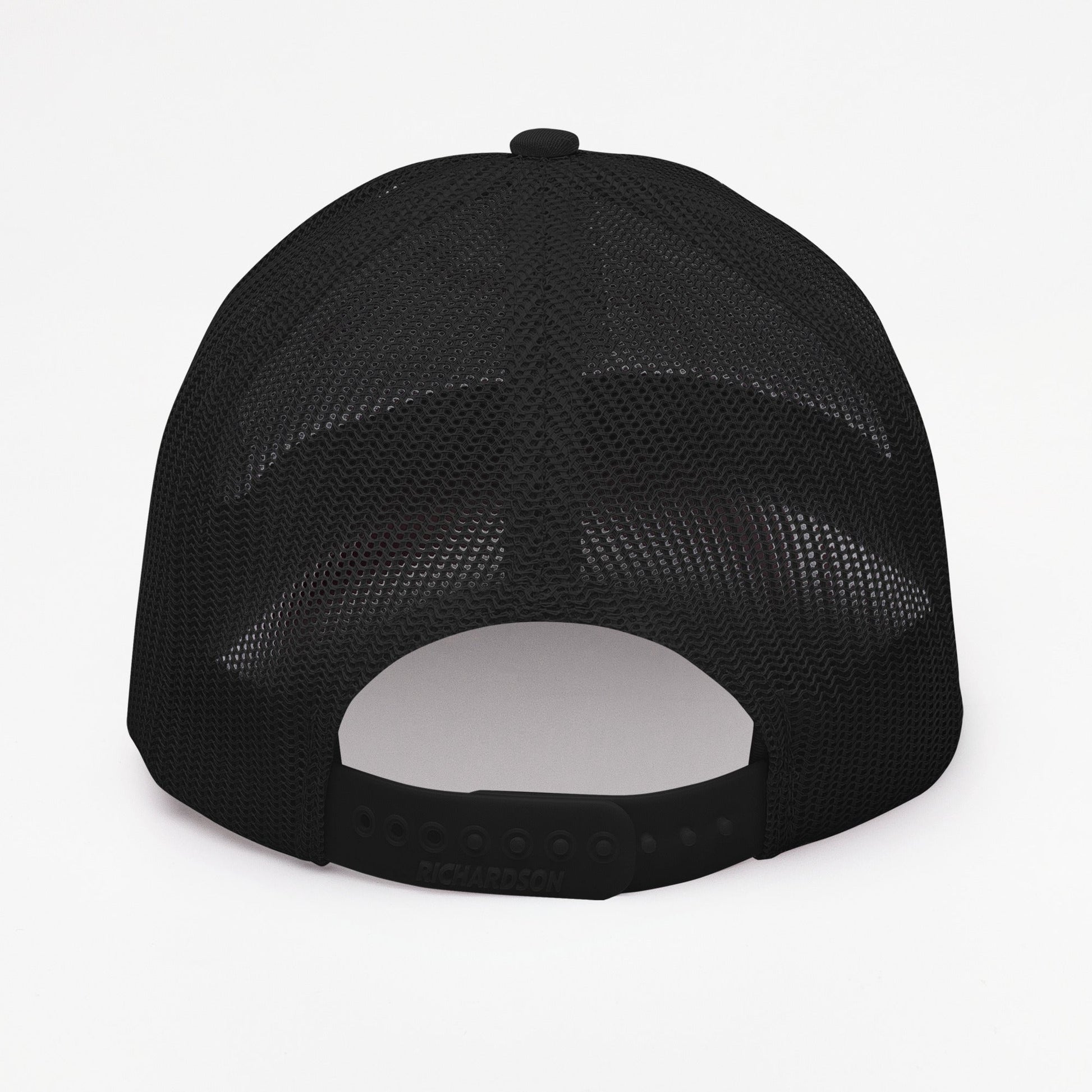 Black Trucker Hat – THORN 33 AD Logo - R. J. Cole