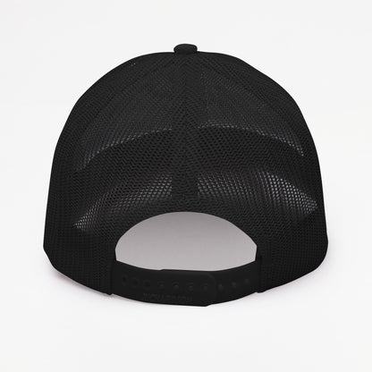 Black Trucker Hat – THORN 33 AD Logo - R. J. Cole