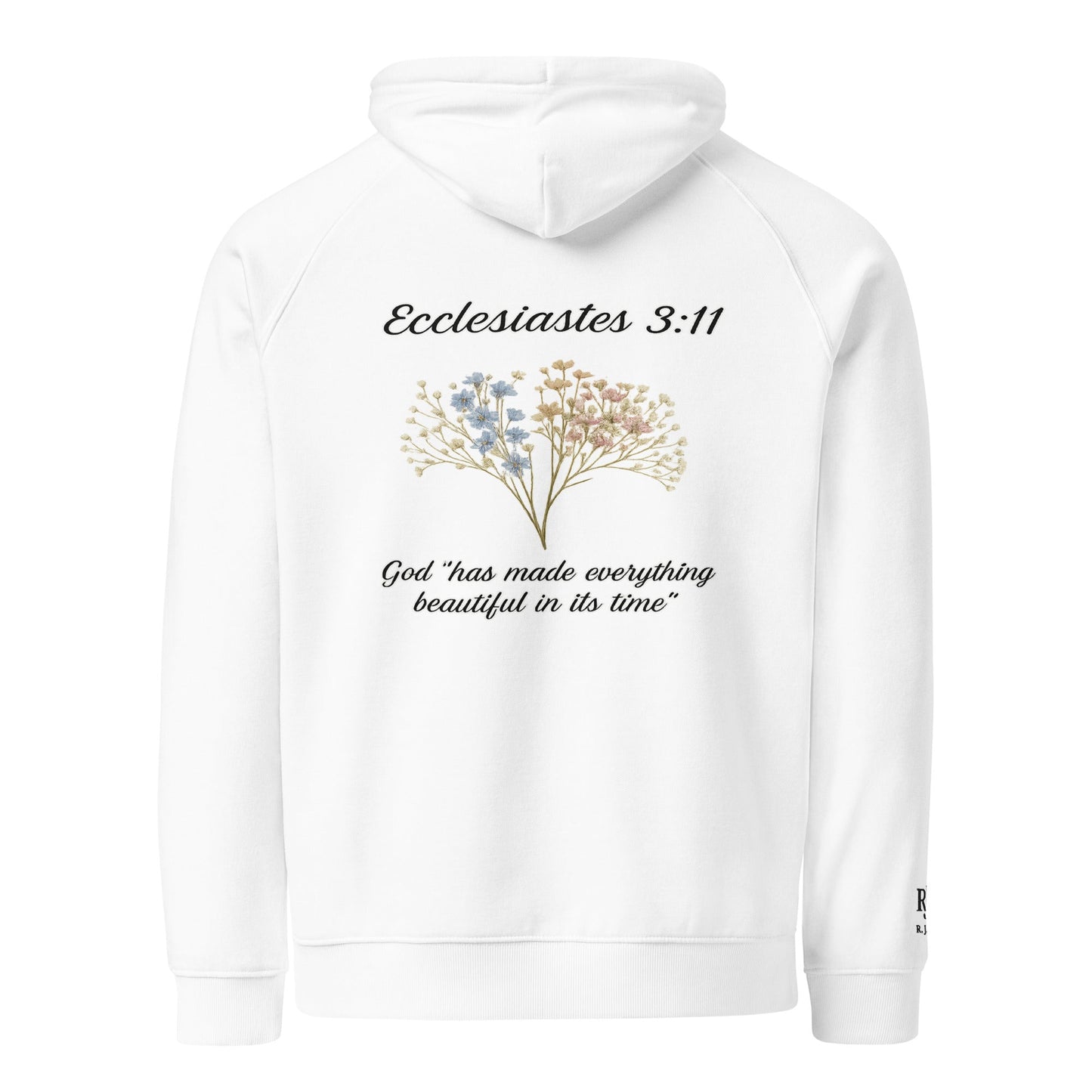 Ecclesiastes 3:11 Women’s Hoodie | God’s Timing, Beautiful Design - R. J. Cole Apparel