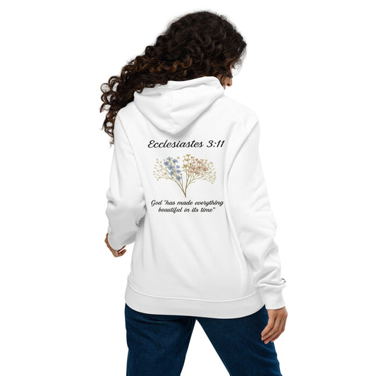 Ecclesiastes 3:11 Women’s Hoodie | God’s Timing, Beautiful Design - R. J. Cole Apparel