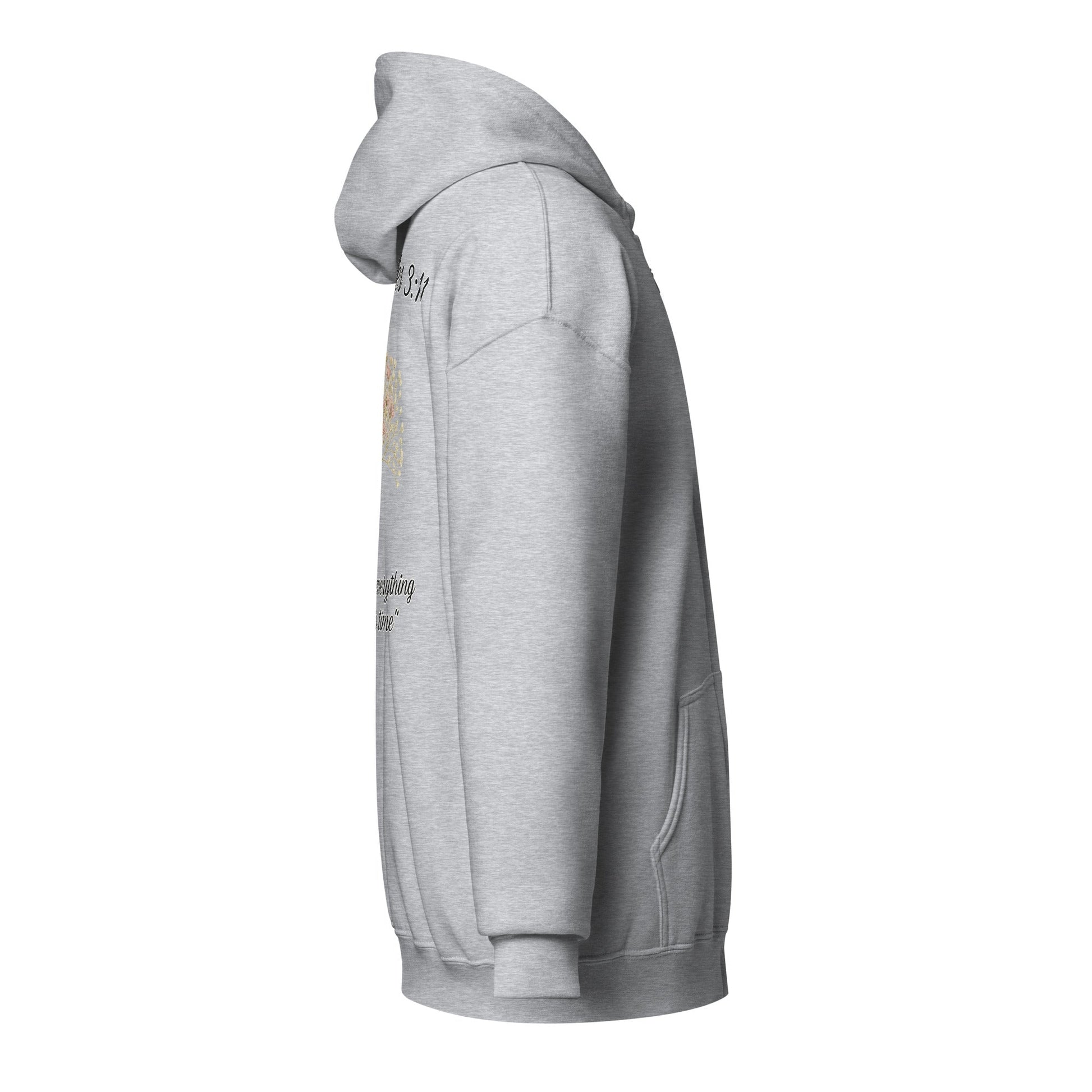 Ecclesiastes 3:11 Women’s Zip Hoodie | God’s Timing, Beautiful Design - R. J. Cole Apparel