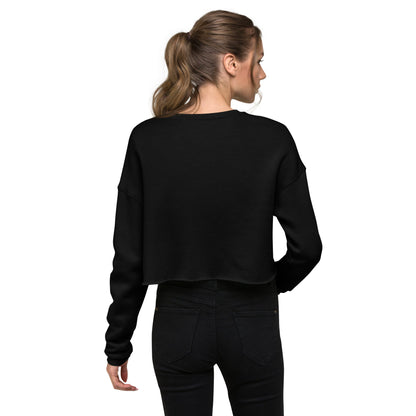 Ezer Kenegdo Crop Sweatshirt – Black | Strength Beside, Not Behind - R. J. Cole