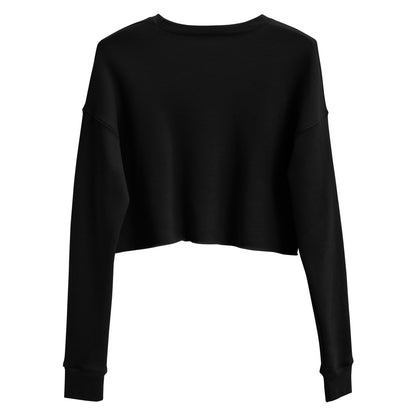 Ezer Kenegdo Crop Sweatshirt – Black | Strength Beside, Not Behind - R. J. Cole