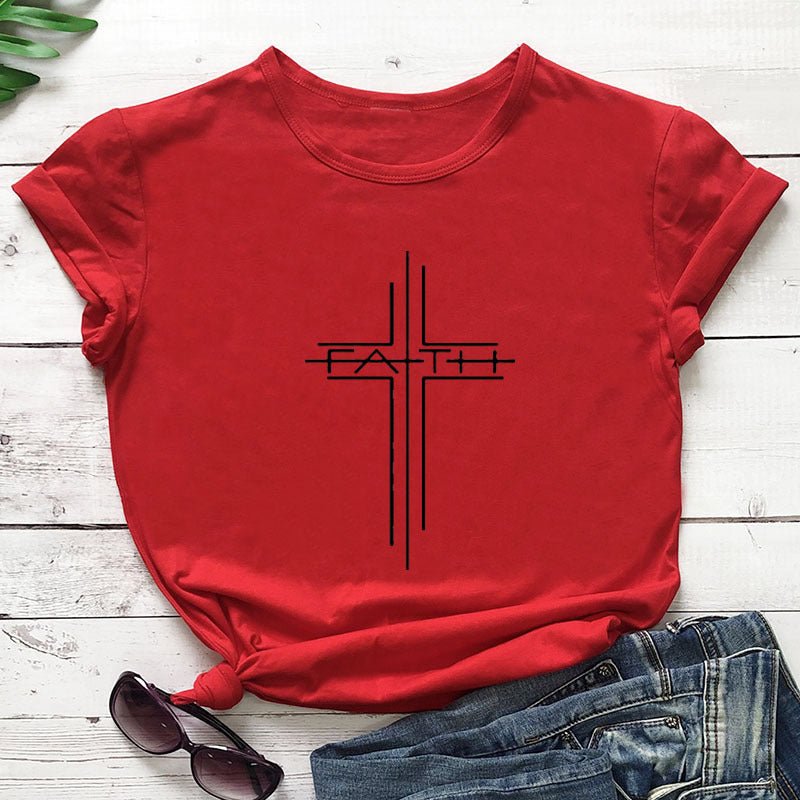 FAITH street graphic short sleeve - R. J. Cole Apparel