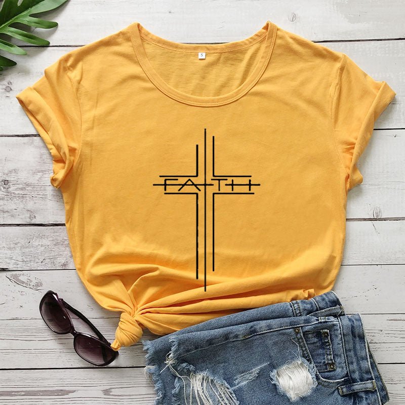 FAITH street graphic short sleeve - R. J. Cole Apparel