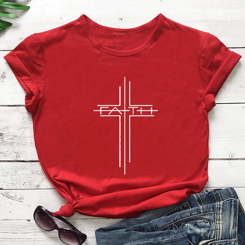 FAITH street graphic short sleeve - R. J. Cole Apparel