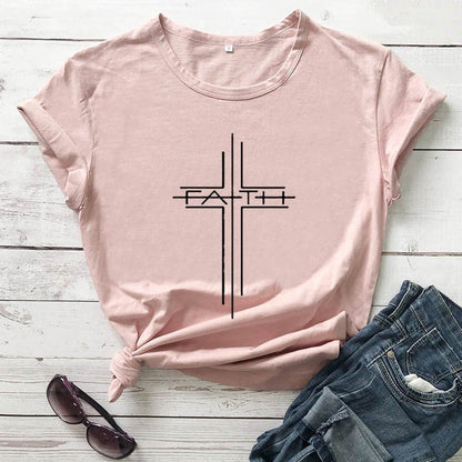FAITH street graphic short sleeve - R. J. Cole Apparel