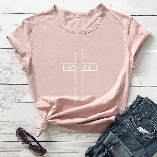 FAITH street graphic short sleeve - R. J. Cole Apparel