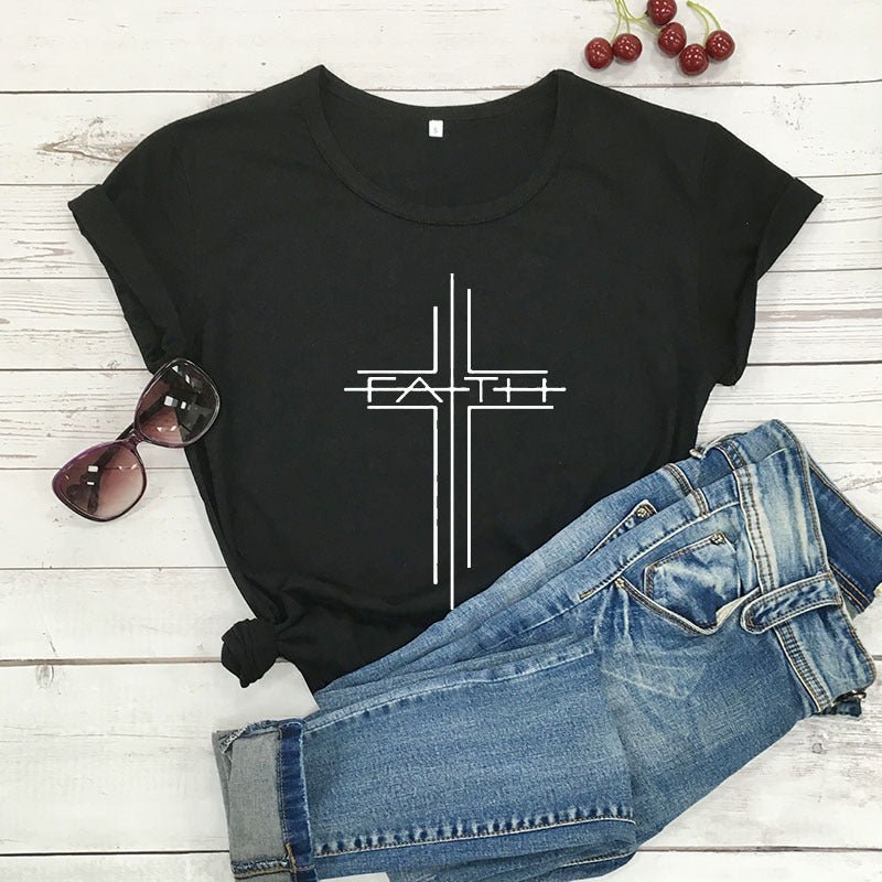 FAITH street graphic short sleeve - R. J. Cole Apparel