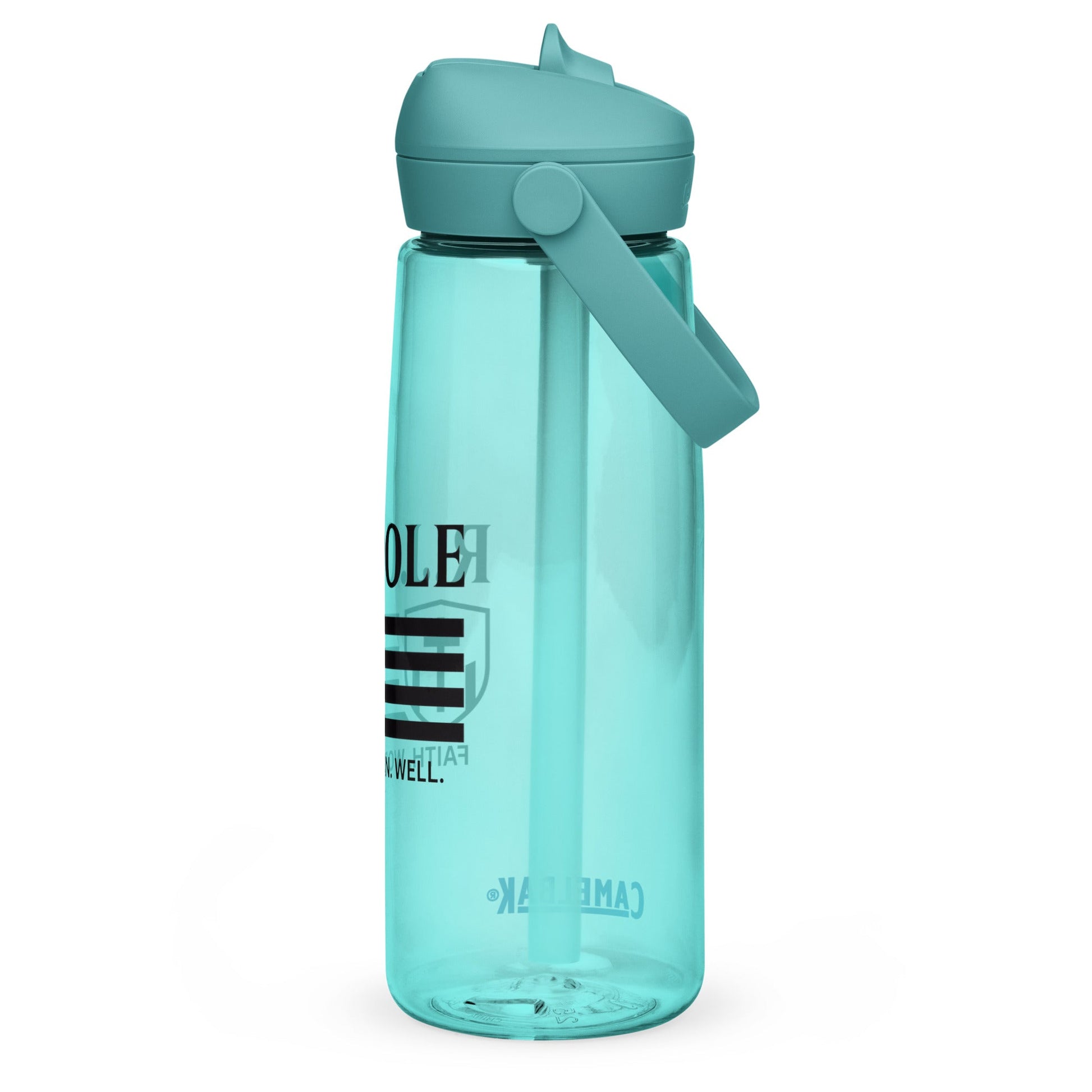 Flip straw water bottle - R. J. Cole Apparel