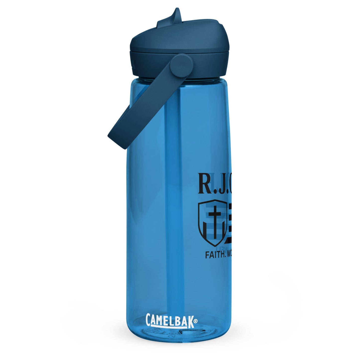 Flip straw water bottle - R. J. Cole Apparel