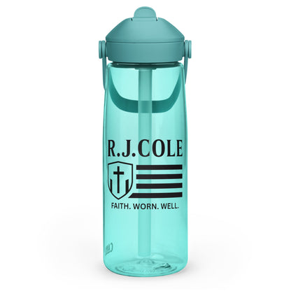 Flip straw water bottle - R. J. Cole Apparel