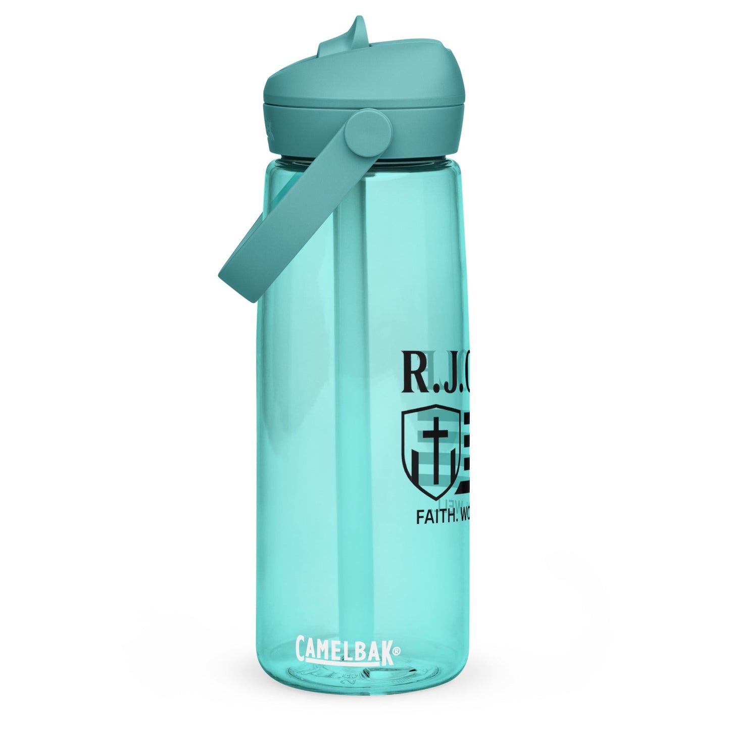 Flip straw water bottle - R. J. Cole Apparel