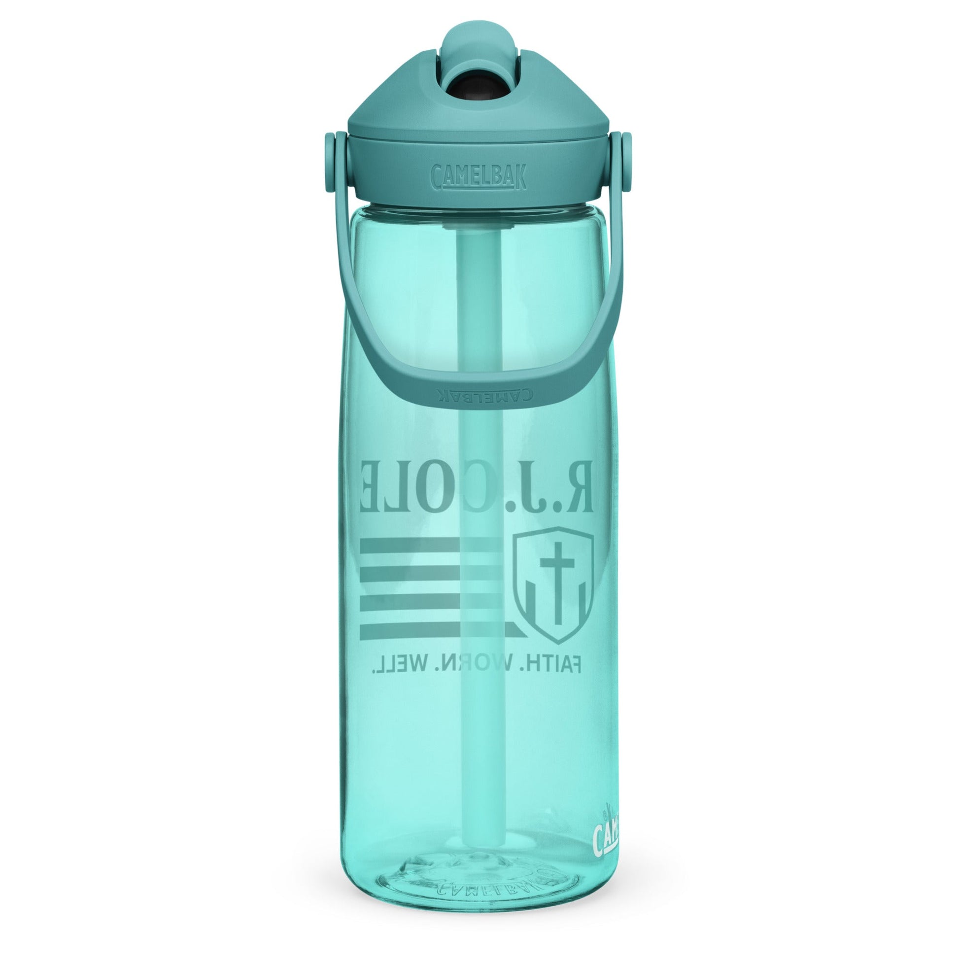 Flip straw water bottle - R. J. Cole Apparel