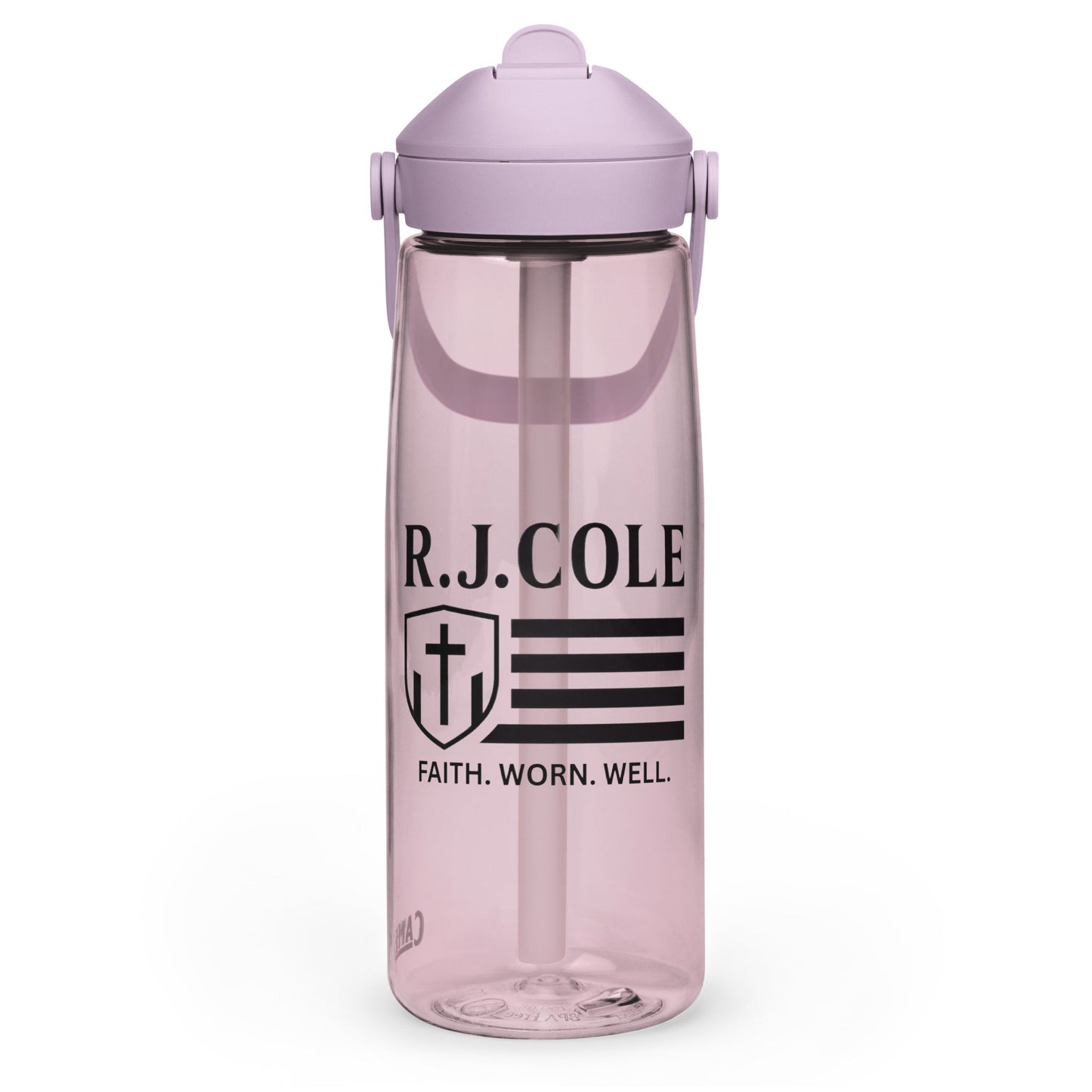 Flip straw water bottle - R. J. Cole Apparel