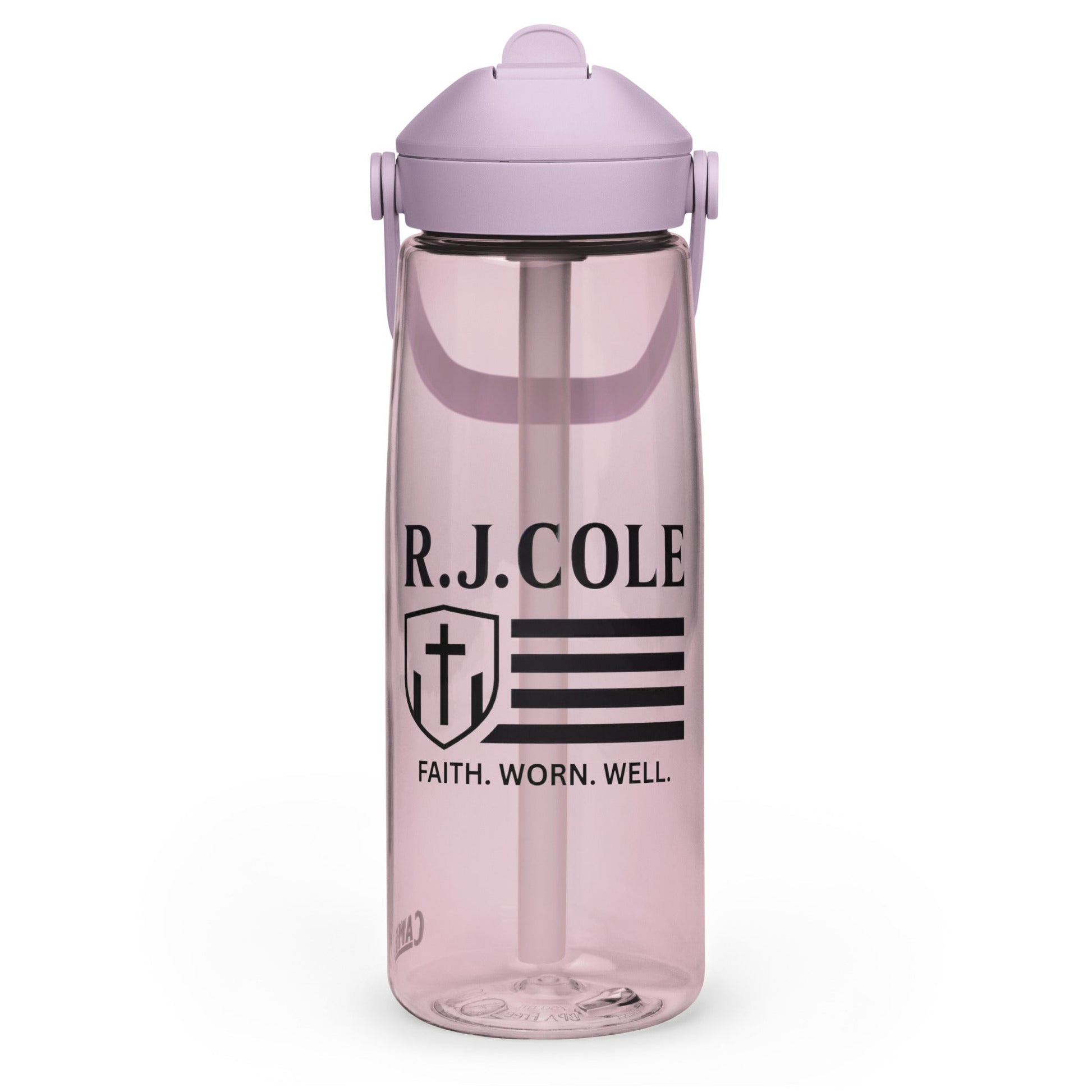 Flip straw water bottle - R. J. Cole Apparel