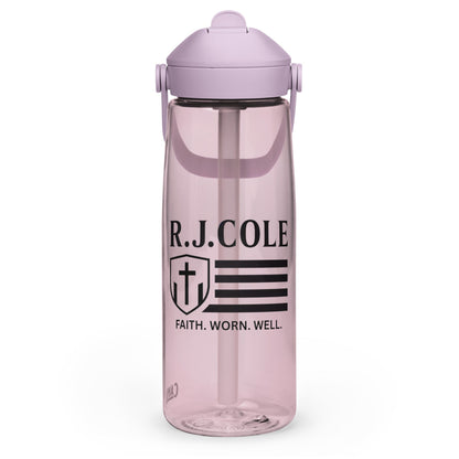 Flip straw water bottle - R. J. Cole Apparel