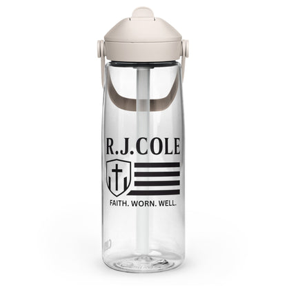 Flip straw water bottle - R. J. Cole Apparel