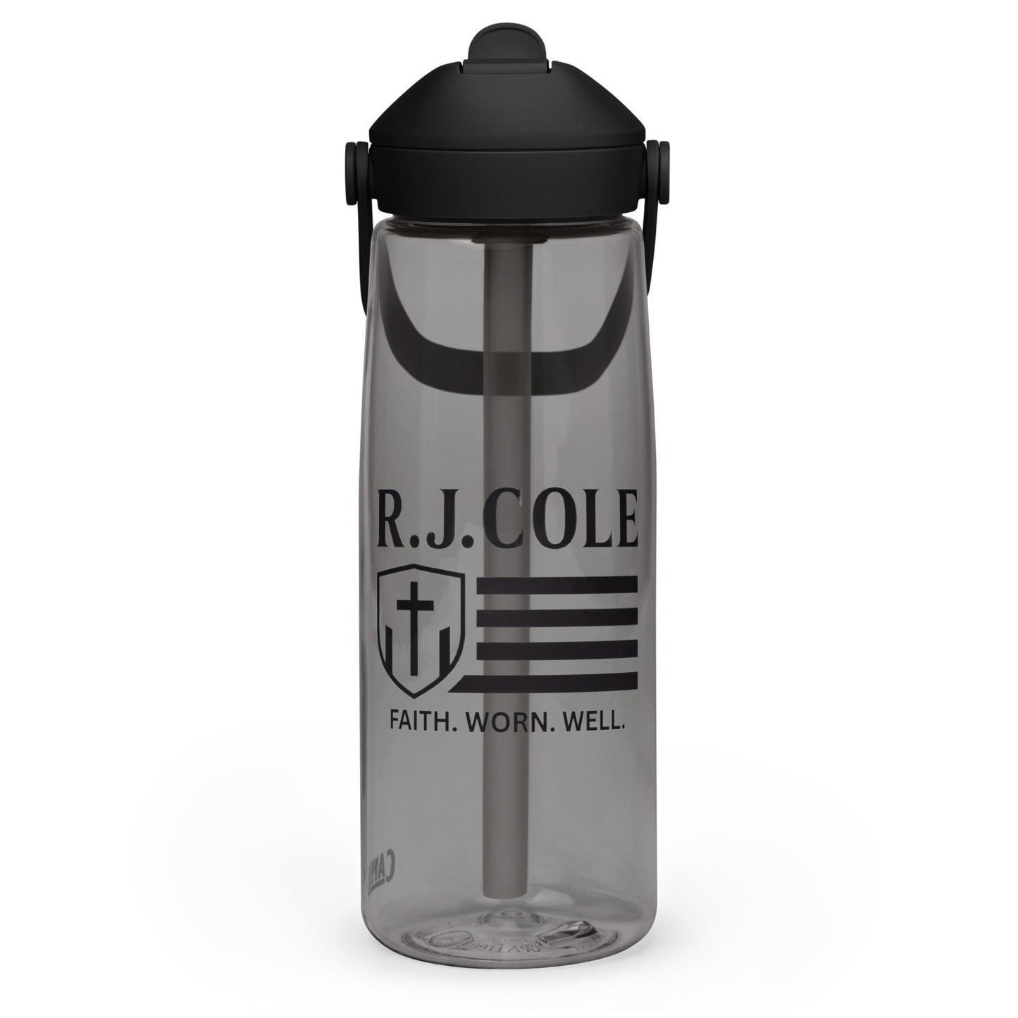Flip straw water bottle - R. J. Cole Apparel