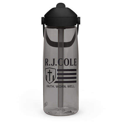 Flip straw water bottle - R. J. Cole Apparel
