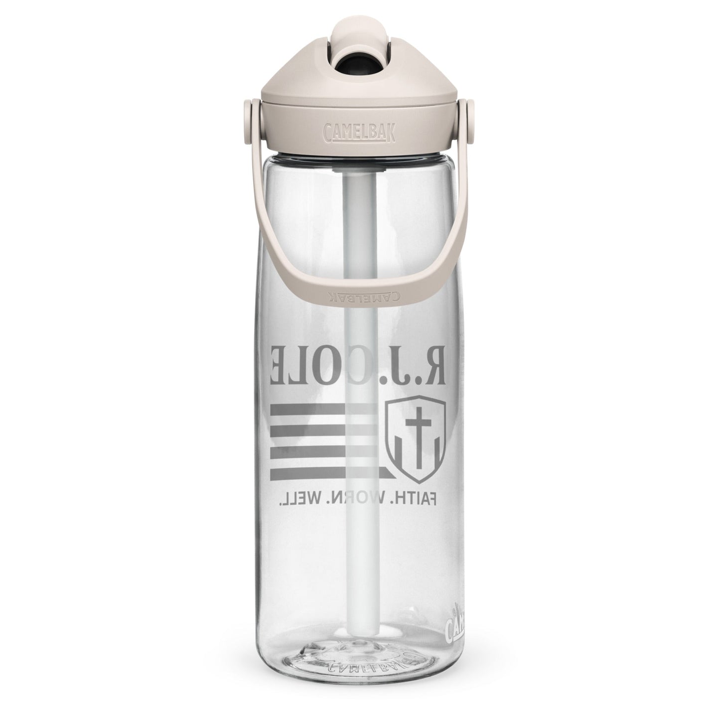 Flip straw water bottle - R. J. Cole Apparel