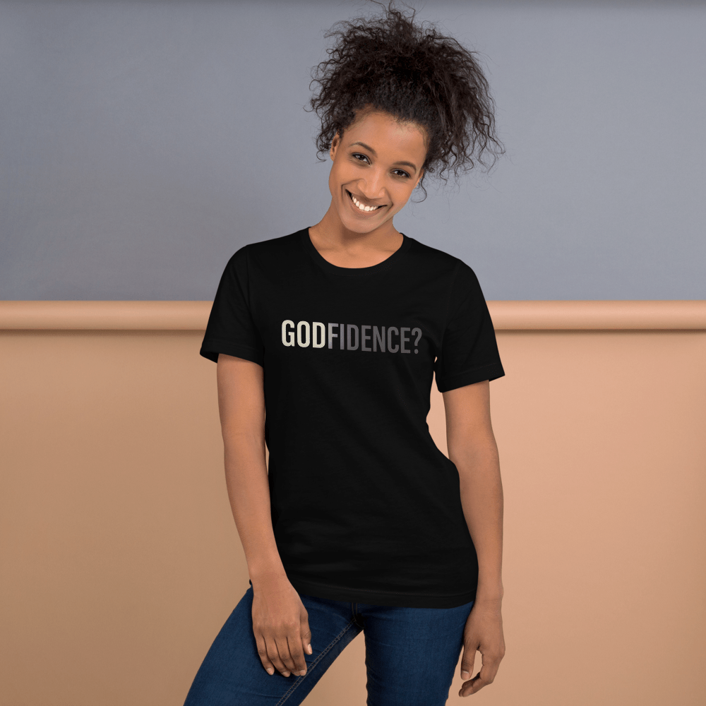 Godfidence Christian T-Shirt | Bold Faith Everyday Wear - R. J. Cole Apparel