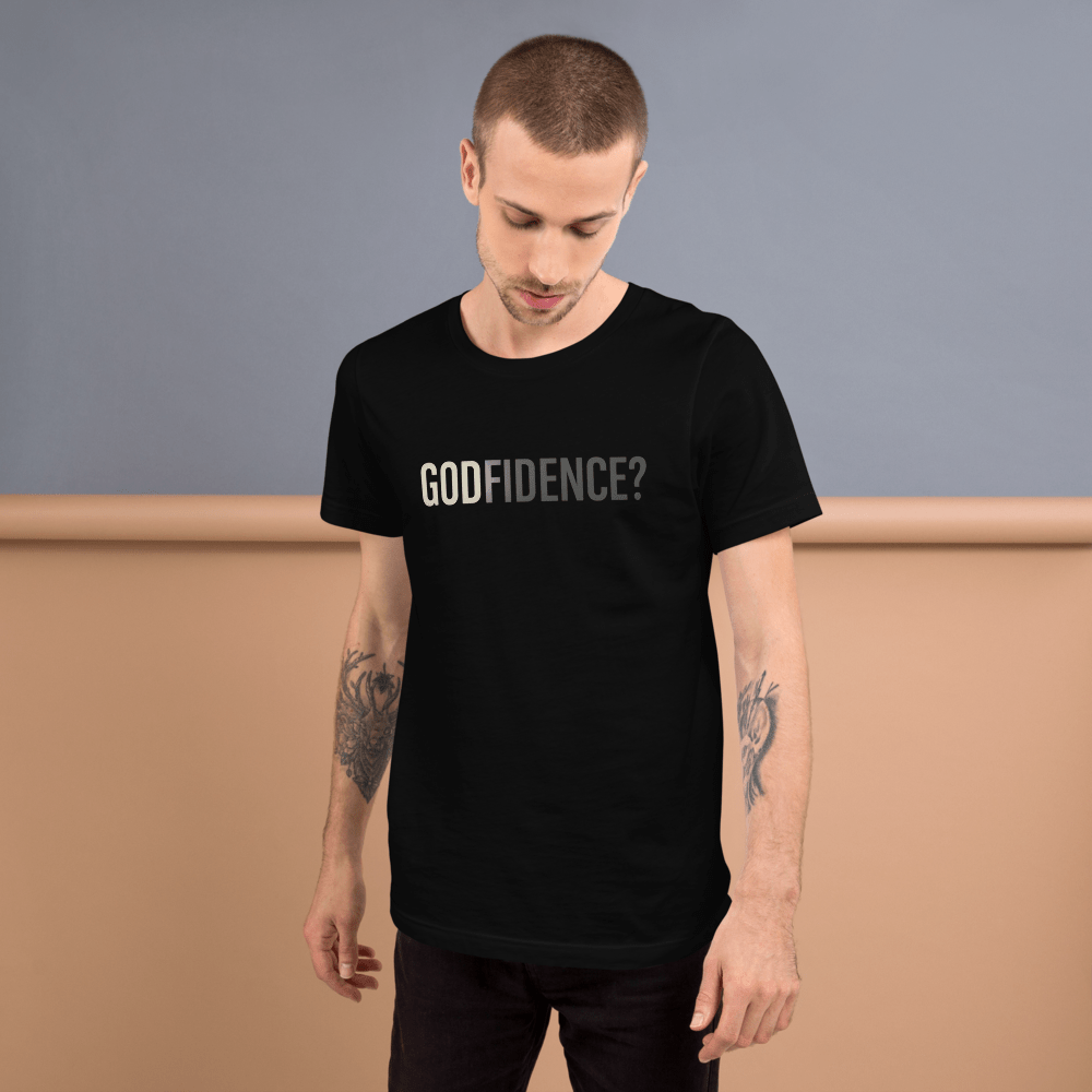 Godfidence Christian T-Shirt | Bold Faith Everyday Wear - R. J. Cole Apparel