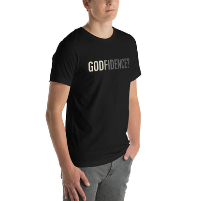 Godfidence Christian T-Shirt | Bold Faith Everyday Wear - R. J. Cole Apparel