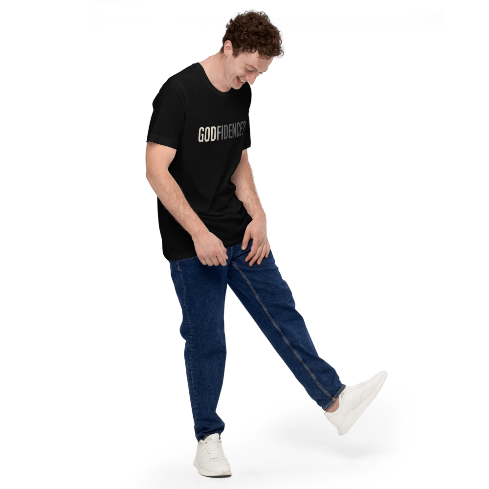 Godfidence Christian T-Shirt | Bold Faith Everyday Wear - R. J. Cole Apparel