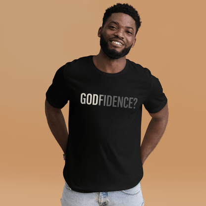 Godfidence Christian T-Shirt | Bold Faith Everyday Wear - R. J. Cole Apparel