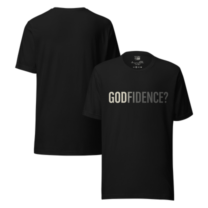 Godfidence Christian T-Shirt | Bold Faith Everyday Wear - R. J. Cole Apparel