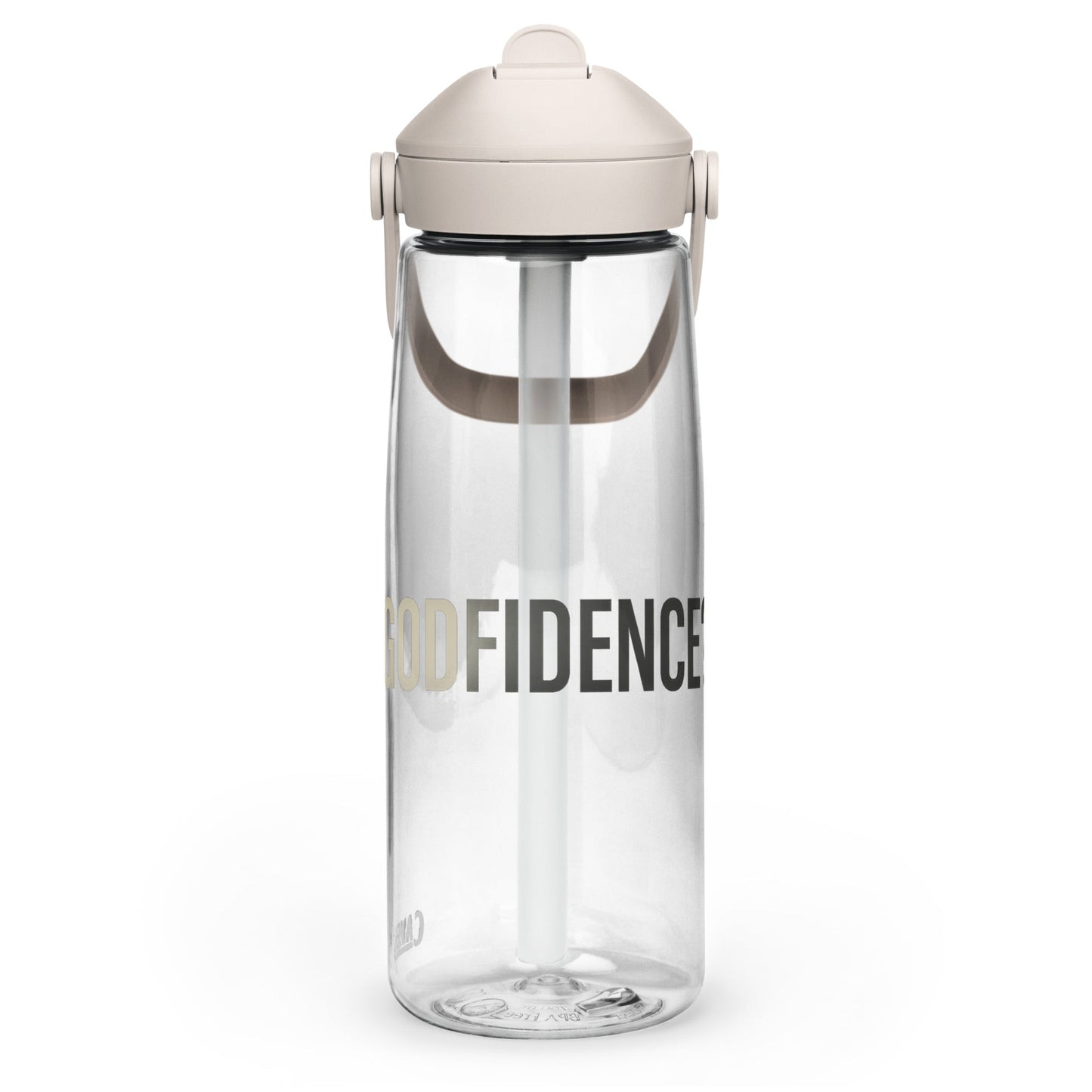 Godfidence Flip Straw Water Bottle | Faith - Inspired Hydration - R. J. Cole Apparel