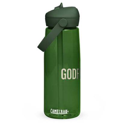 Godfidence Flip Straw Water Bottle | Faith - Inspired Hydration - R. J. Cole Apparel